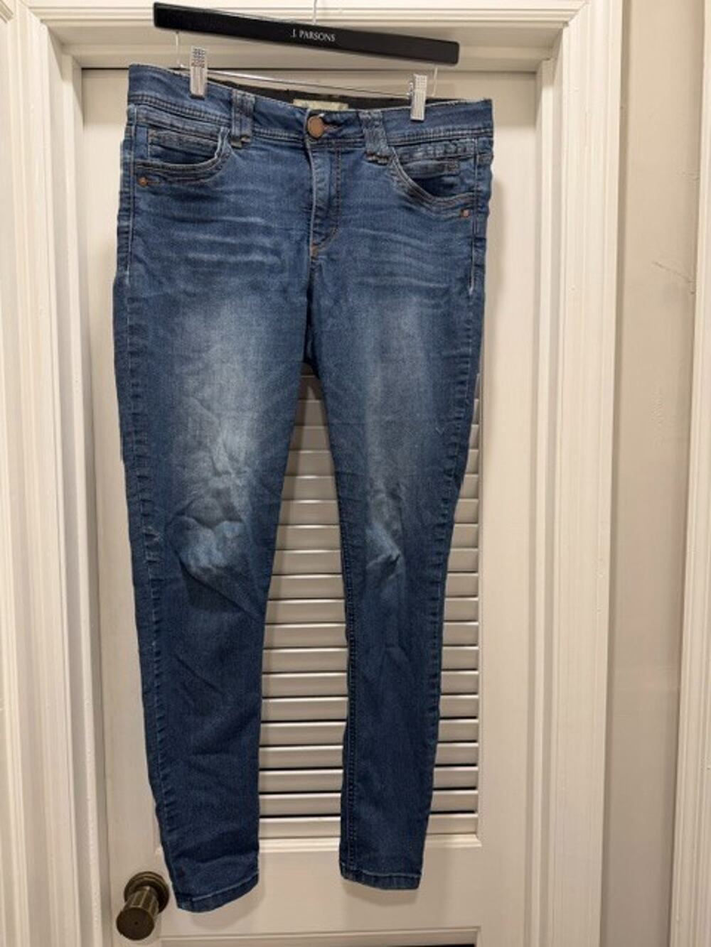 Democracy Women‎ Jeans 8 Blue Denim Ab Technology Skinny Slim